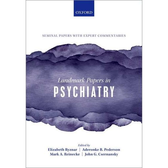 Landmark Papers in Psychiatry de Elizabeth Ryznar
