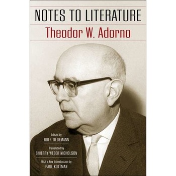 Notes to Literature de Theodor W. Adorno Notes to Literature de Theodor W. Adorno