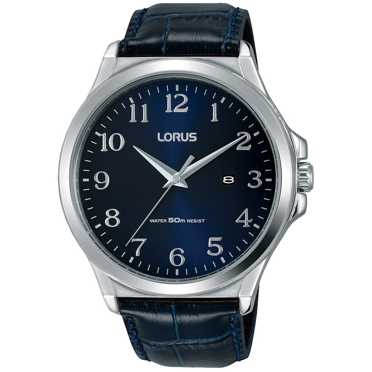 Ceas barbatesc Lorus RH971KX8 Klassik, 43mm, 5ATM, Argintiu