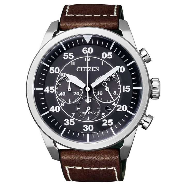 NEVERIFICAT - Citizen Eco-Drive CA4210-16E 45mm 100M Fekete férfi karóra