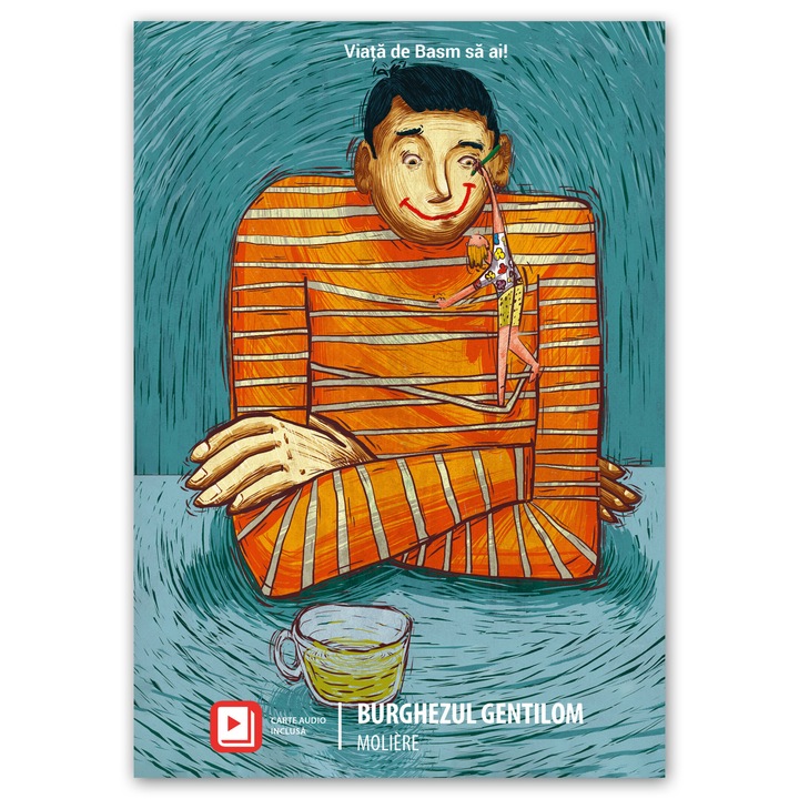 Carte postala personalizata 'Burghezul gentilom (Moliere)', Magic Paper, 12x18 cm