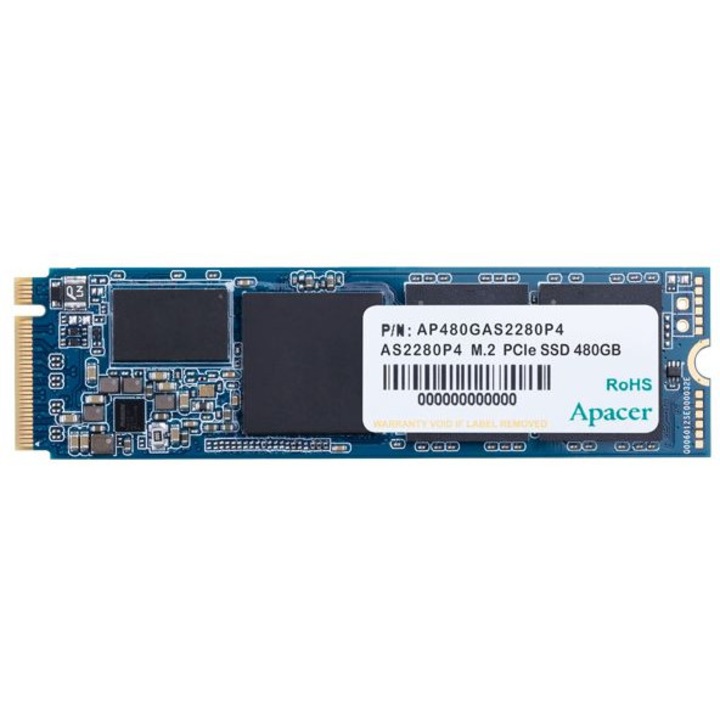 Solid State Drive (SSD) 480GB SSD Apacer AS2280P4, PCIe