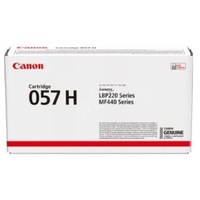 Toner Canon CRG057H black, capacitate 10k pagini, pentru LBP223DW; LBP226DW; LBP228X; MF443DW; MF445DW; MF446X; MF449X