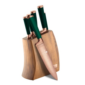 Set cutite 7 piese Emerald Collection Berlinger Haus Premium BH 2645 Set cutite 7 piese Emerald Collection Berlinger Haus Premium BH 2645