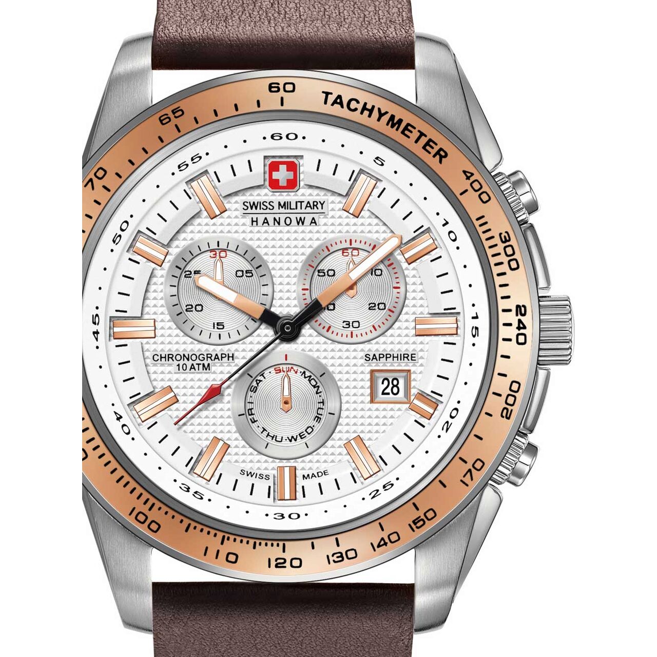 Ceas barbatesc Swiss Military Hanowa 06-4225.04.001.09 Crusader 43mm 10ATM