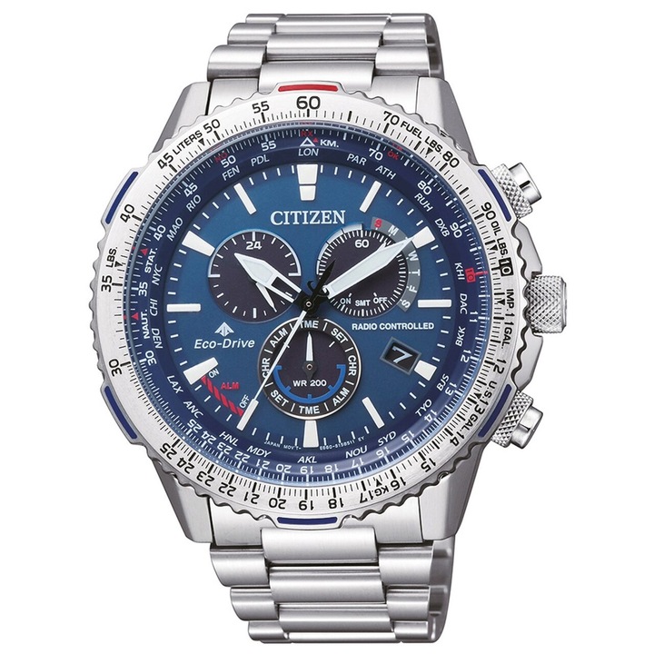 Мъжки часовник Citizen CB5000-50L, 45mm, 20ATM