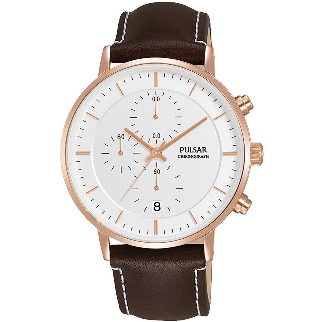 Ceas barbatesc Pulsar PM3082X1 40mm, 3ATM, Auriu