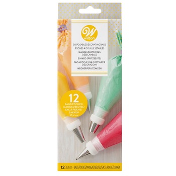 Set posuri de 30 cm pentru decorare prajituri, 12 bucati, Wilton Set posuri de 30 cm pentru decorare prajituri, 12 bucati, Wilton