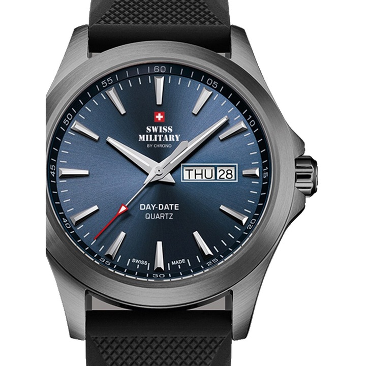 Мъжки часовник Swiss Military By Chrono SMP36040.18, 42mm, 5ATM