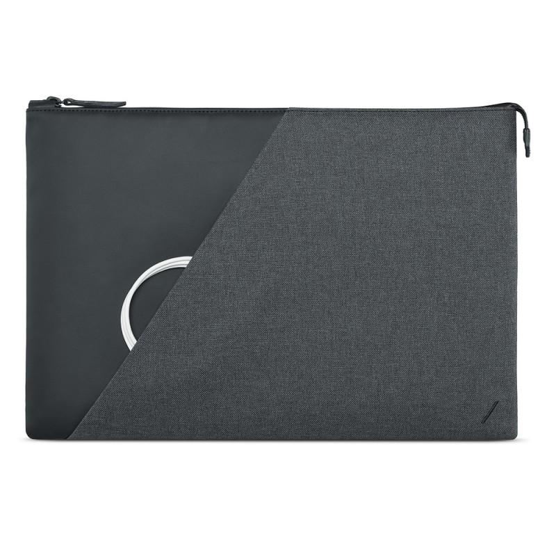 Husa laptop Native Union Stow Fabric Macbook 15 inch Slate
