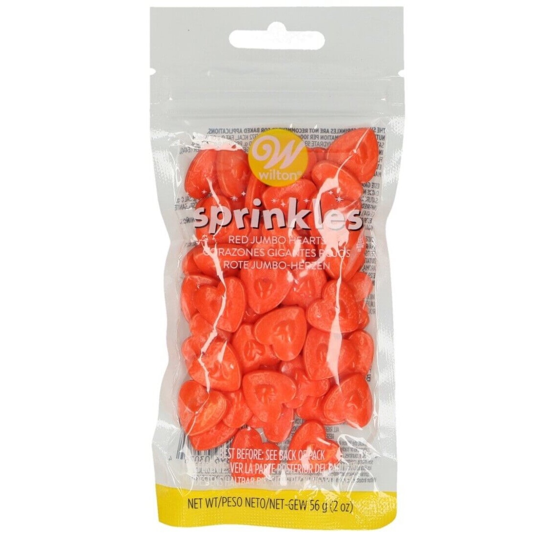 Zahar Decor Red Hearts, Wilton, 56 g