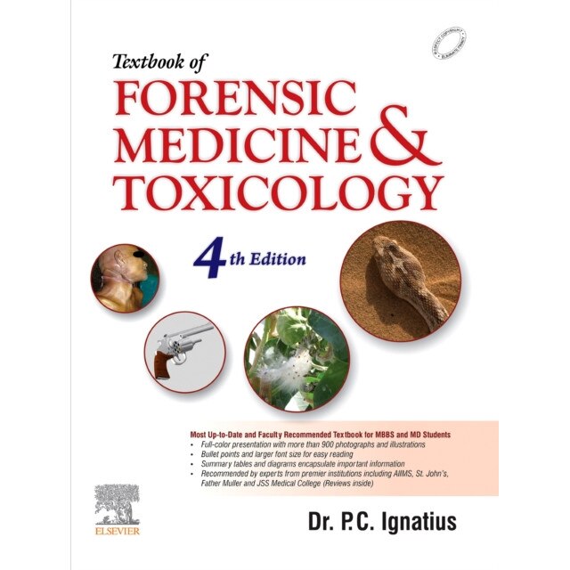 Forensic Medicine & Toxicology de Ignatius P. C