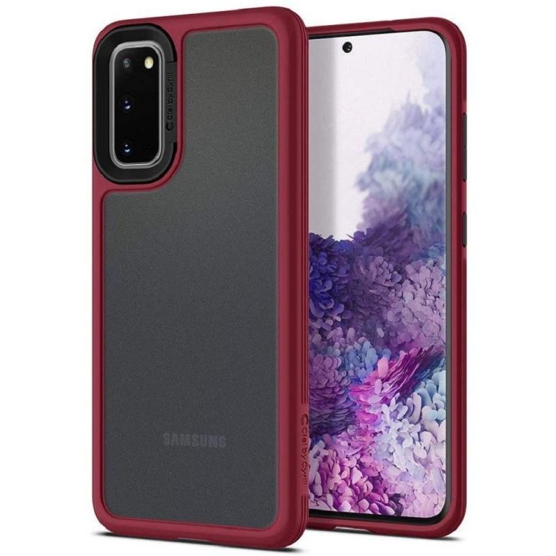 Carcasa Spigen Ciel Color Brick Samsung Galaxy S20 Burgundy