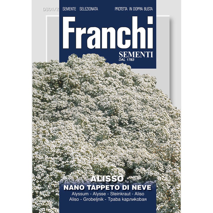 Seminte de flori Alyssum pitic covor de zapada