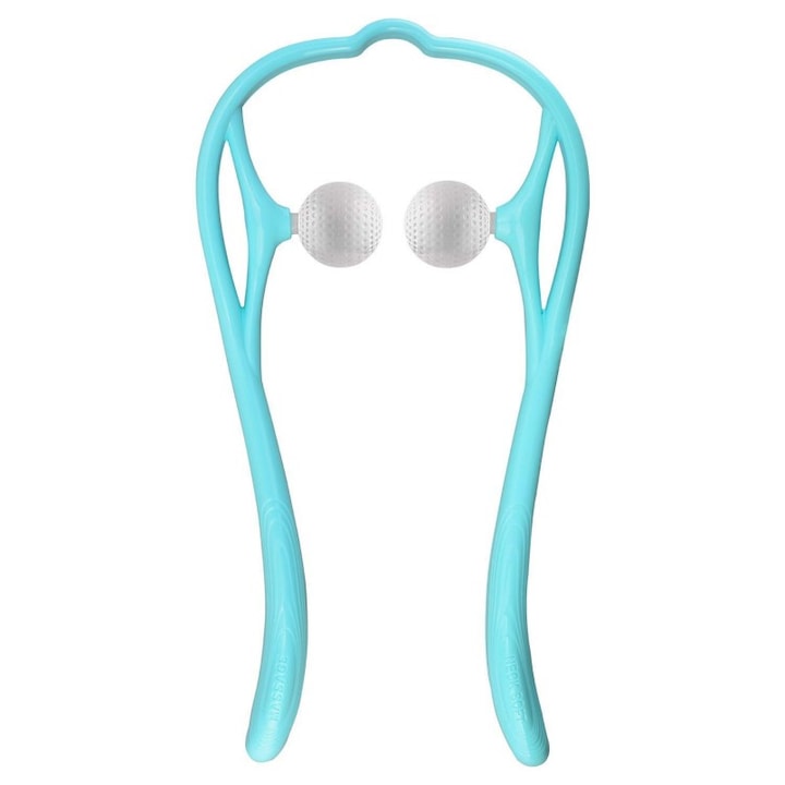 Aparat pentru Masaj Cervical BACKMED Ajuta la eliminarea durerilor musculare din zona gatului, umerilor si spatelui