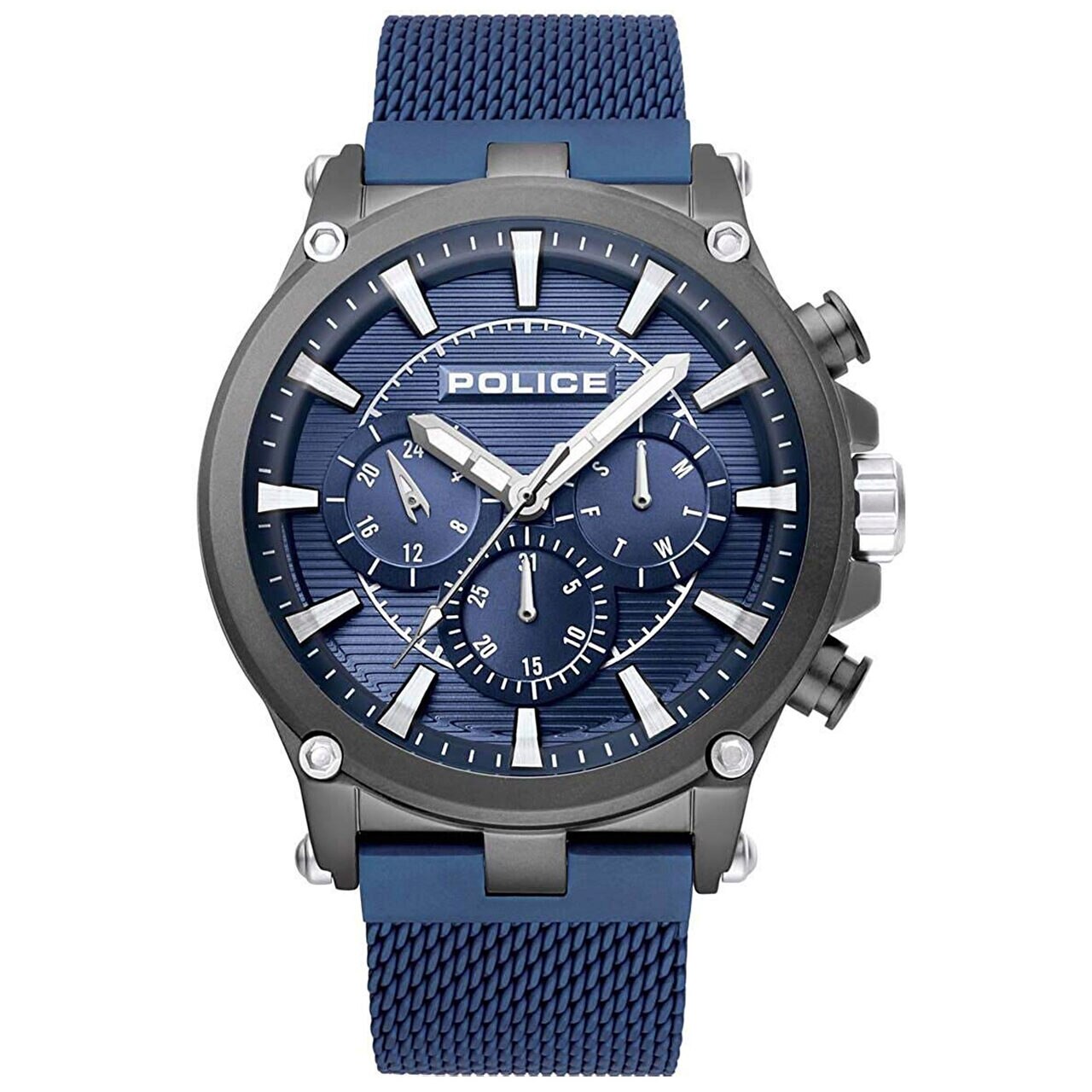 Ceas barbatesc Police PL15920JSU.03MMBL Taman 46mm, 5ATM, Gri