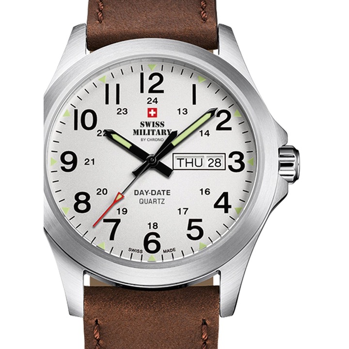 Мъжки часовник Swiss Military By Chrono SMP36040.16, 42mm, 5ATM