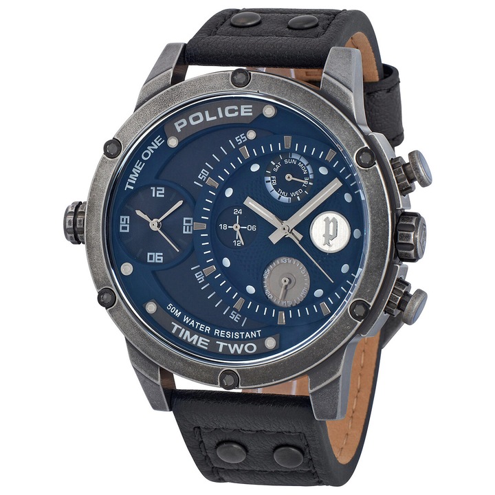 Мъжки часовник Police PL15982JSQ.03, 49mm, 3ATM