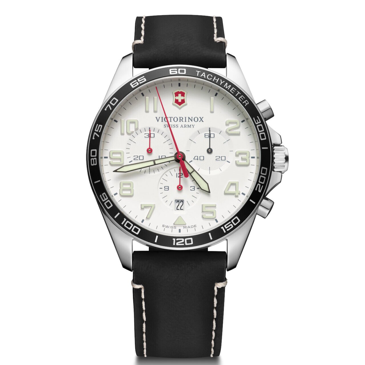 Ceas barbatesc Victorinox 241853 Fieldforce, 42mm, 10ATM, Argintiu