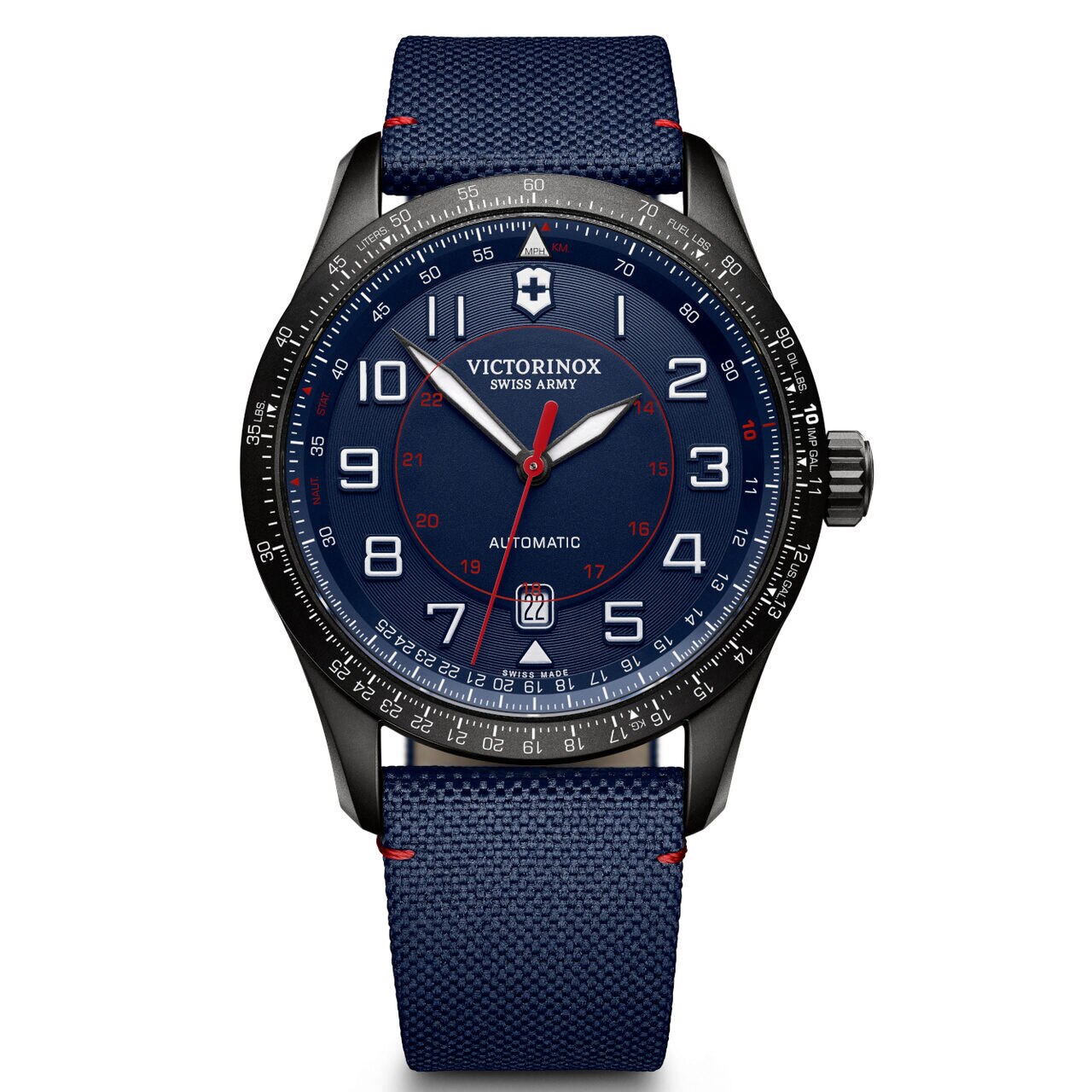 Ceas barbatesc Victorinox 241820 Airboss, 42mm, 10ATM, Negru