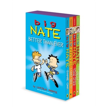 Big Nate Better Than Ever: Big Nate Box Set Volume 6-9 de Lincoln Peirce Big Nate Better Than Ever: Big Nate Box Set Volume 6-9 de Lincoln Peirce