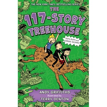 The 117-Story Treehouse: Dots, Plots & Daring Escapes! de Andy Griffiths The 117-Story Treehouse: Dots, Plots & Daring Escapes! de Andy Griffiths
