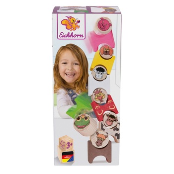 Set de constructie Eichhorn, Ferma animalelor, 14 piese Set de constructie Eichhorn, Ferma animalelor, 14 piese