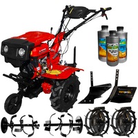 pachet motocultor profesional rotakt ro 100s 7 cp latime lucru 90 cm roti 5008 capota far plug arat rarita reglabila roti metalice 3l ulei agropro imagen 22_0_
0