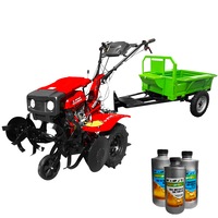 pachet motocultor profesional rotakt ro 100s 7 cp latime lucru 90 cm roti 5008 capota far remorca 3l ulei agropro imagen 49_0_
0