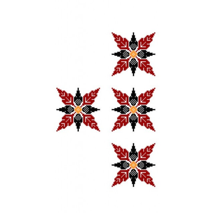 Számítógépes hímzőprogram, D CUSUT, hagyományos népszerű minta, szalagtípus (szegély), MP666, CD/DVD támogatás