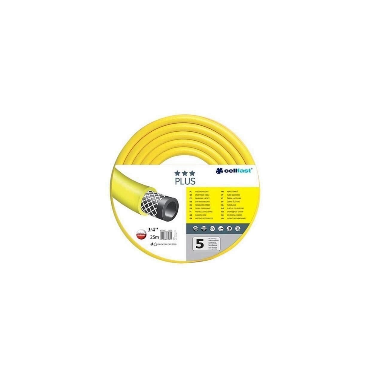 Furtun de gradina profesional Strend Pro Plus, 3 straturi, 3/4