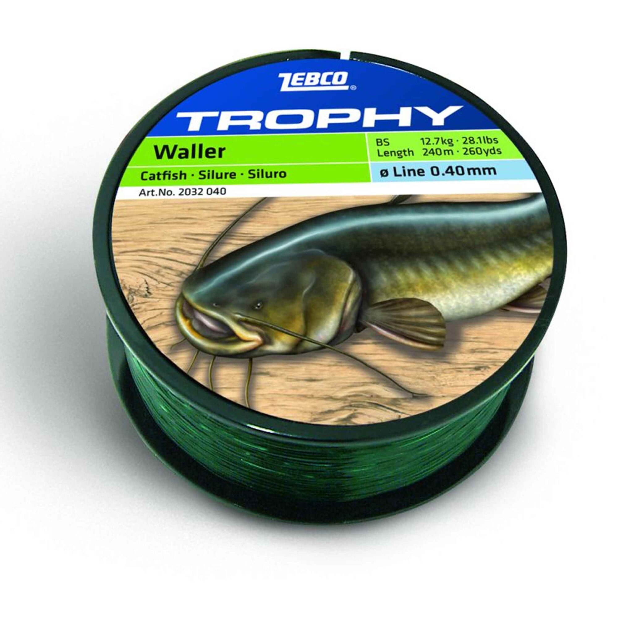 Fir Zebco Trophy Catfish 060mm 130m