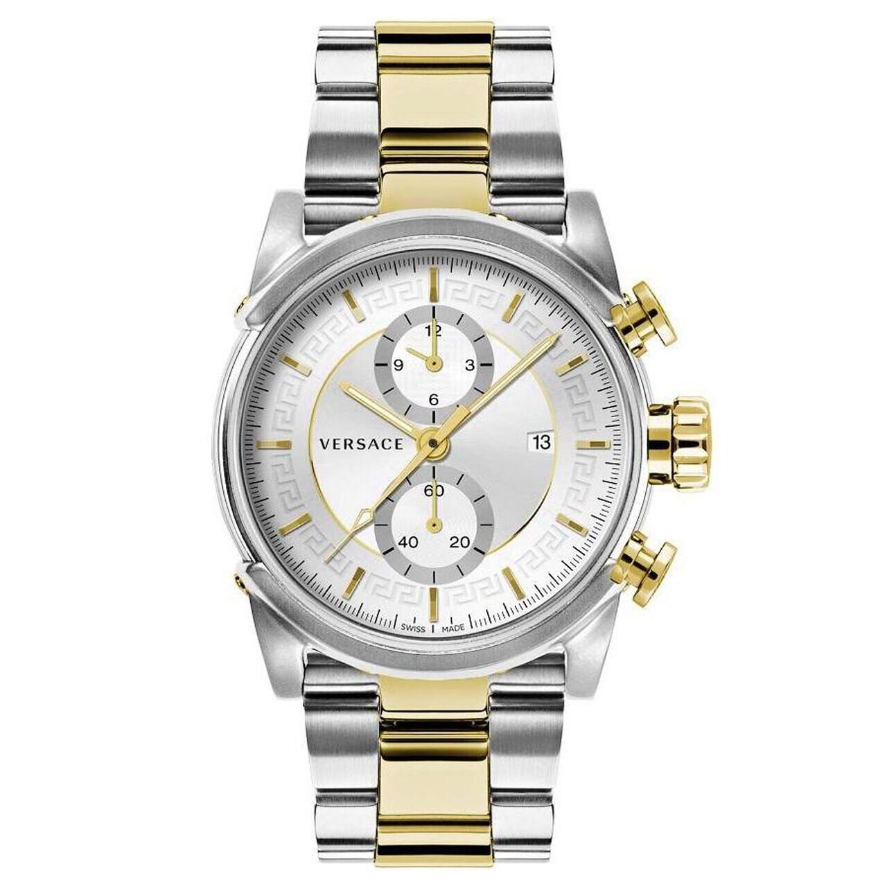 Ceas barbatesc Versace VEV400419 Urban, 44mm, 5ATM, Argintiu
