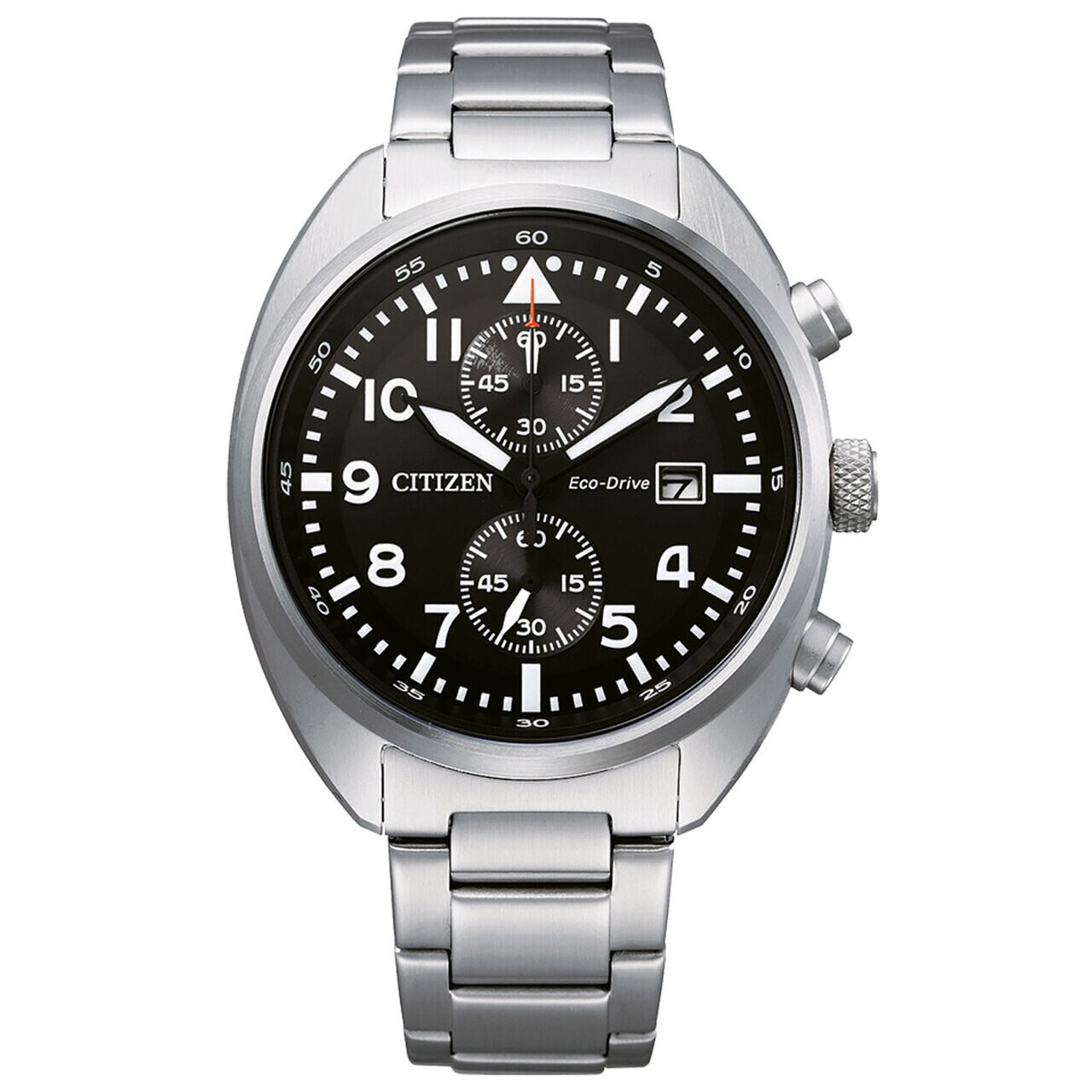 Ceas barbatesc Citizen CA7040-85E Eco Drive, 40mm, 10ATM, Argintiu