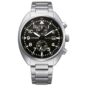 Ceas barbatesc Citizen CA7040-85E Eco Drive, 40mm, 10ATM, Argintiu Ceas barbatesc Citizen CA7040-85E Eco Drive, 40mm, 10ATM, Argintiu