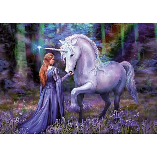 Puzzle Educa 1.000 piese Anne Stokes Bluebell Woods