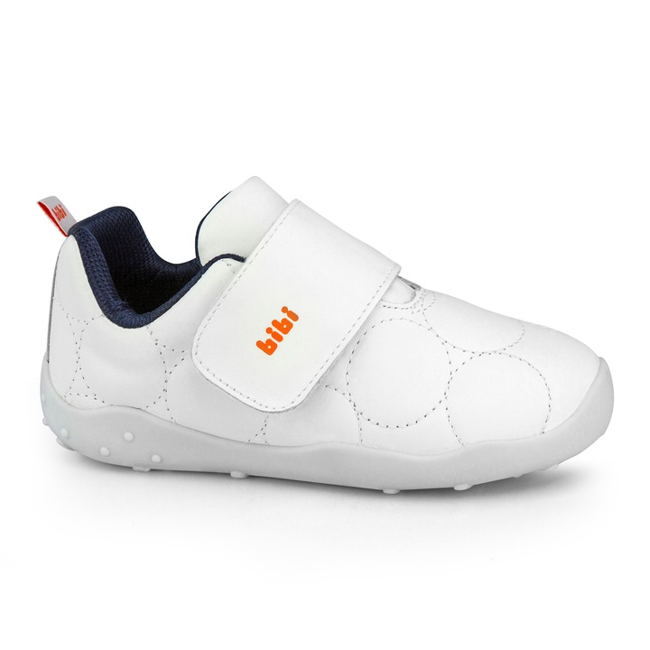 Pantofi Baieti Bibi Fisioflex 4.0 White Cu Clapeta 1110025