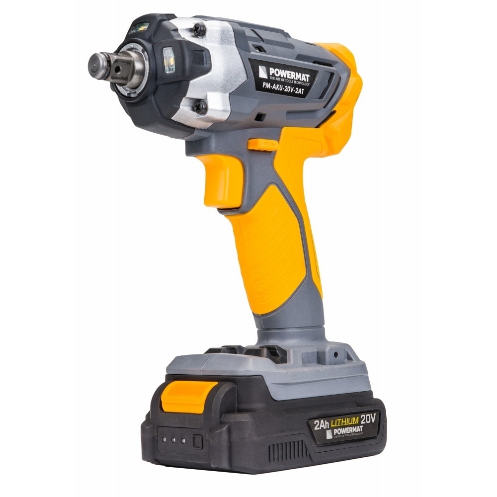 Cheie de impact 20V 2Ah, Powermat PM-AKU-20V-2AT