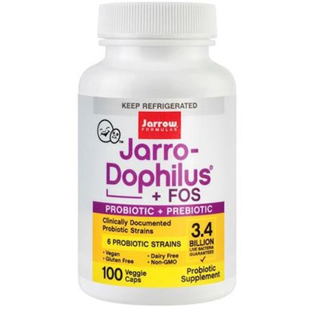 Supliment alimentar Jarro-Dophilus + FOS Jarrow Formulas, Secom 100 capsule