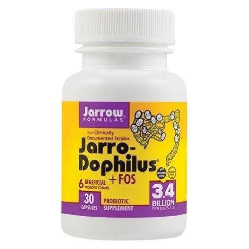 Supliment alimentar Jarro-Dophilus + FOS Jarrow Formulas, Secom 30 capsule
