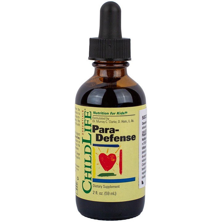 Supliment alimentar impotriva parazitilor intestinali copii Para Defense ChildLife Essentials, Secom 59.15ml