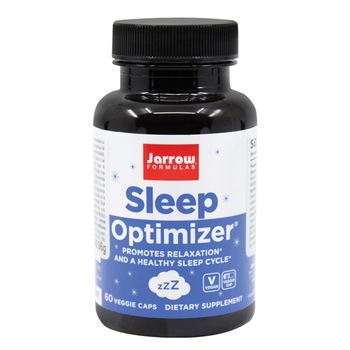 Supliment alimentar Sleep Optimizer Jarrow Formulas, Secom 60 capsule Supliment alimentar Sleep Optimizer Jarrow Formulas, Secom 60 capsule