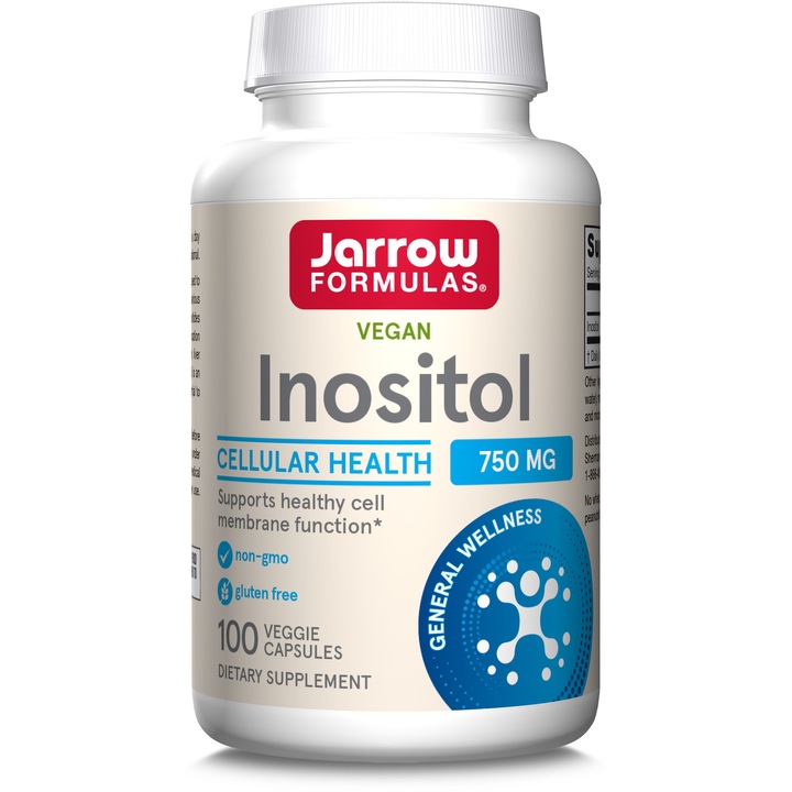 Supliment alimentar Inositol 750mg Jarrow Formulas, Secom 100 capsule