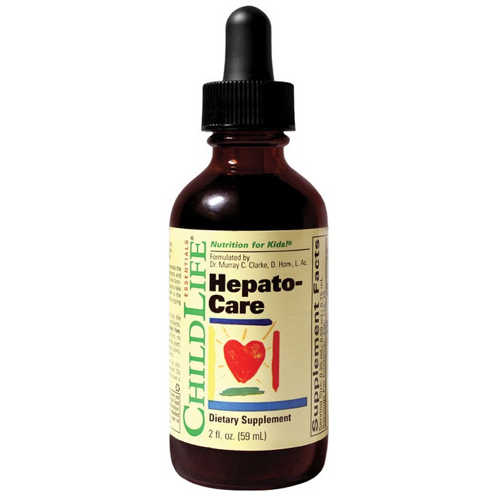 Hepatoprotector copii Hepato-Care ChildLife Essentials, Secom 59 ml