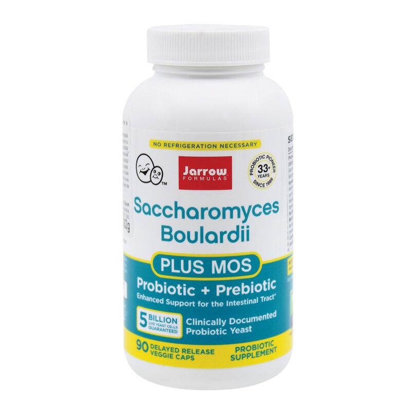 Supliment alimentar Saccharomyces Boulardii + MOS Jarrow Formulas, Secom 90 capsule