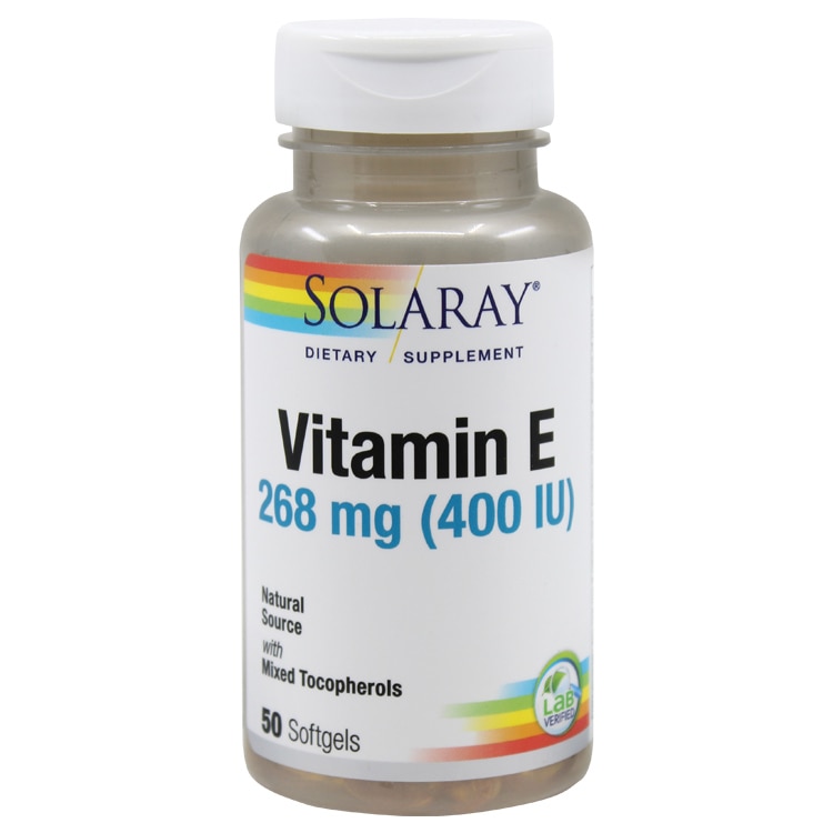 Supliment alimentar Vitamin E 400UI Solaray, Secom 50 capsule