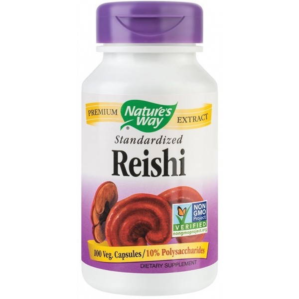 Supliment alimentar Reishi 188mg Nature's Way, Secom 100 capsule