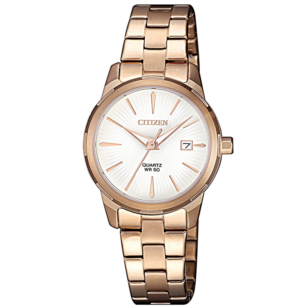 Ceas de dama Citizen EU6073-53A Elegance, 28mm, 5ATM, Auriu