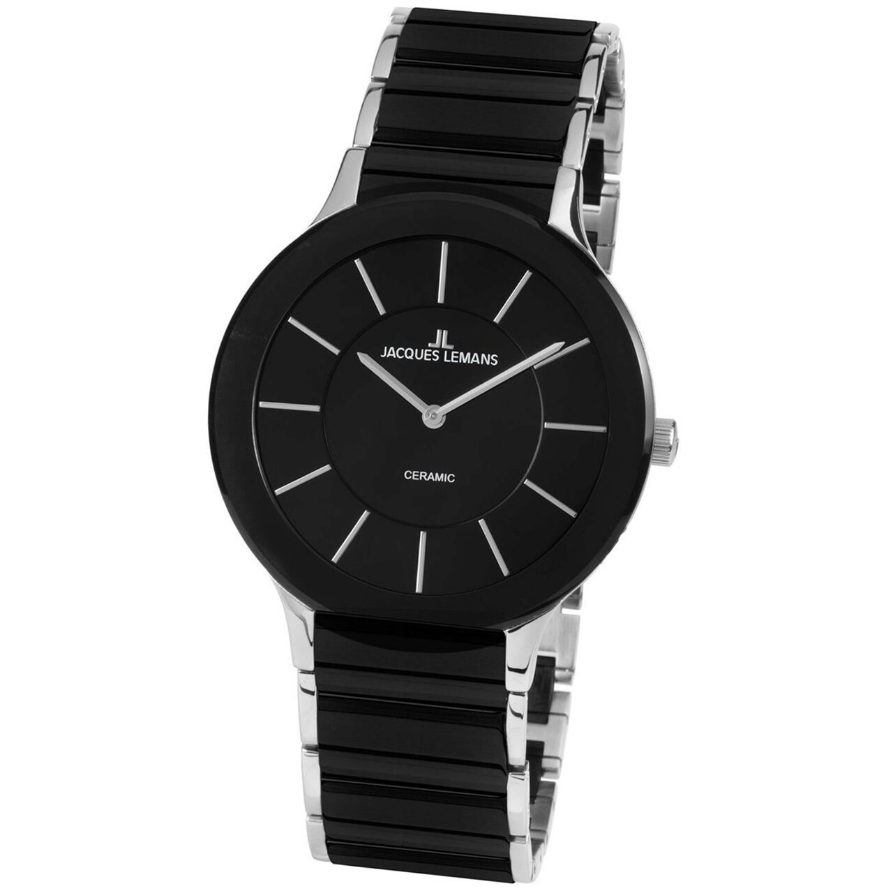 Ceas de dama Jacques Lemans 1-1856A Dublin, 32mm, 5ATM, Argintiu