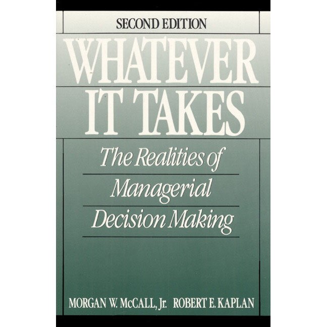 Whatever it Takes de Morgan W. McCall